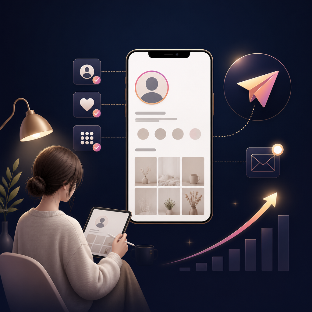 初心者向け｜Instagram案件DMが来やすいプロフィールの作り方
