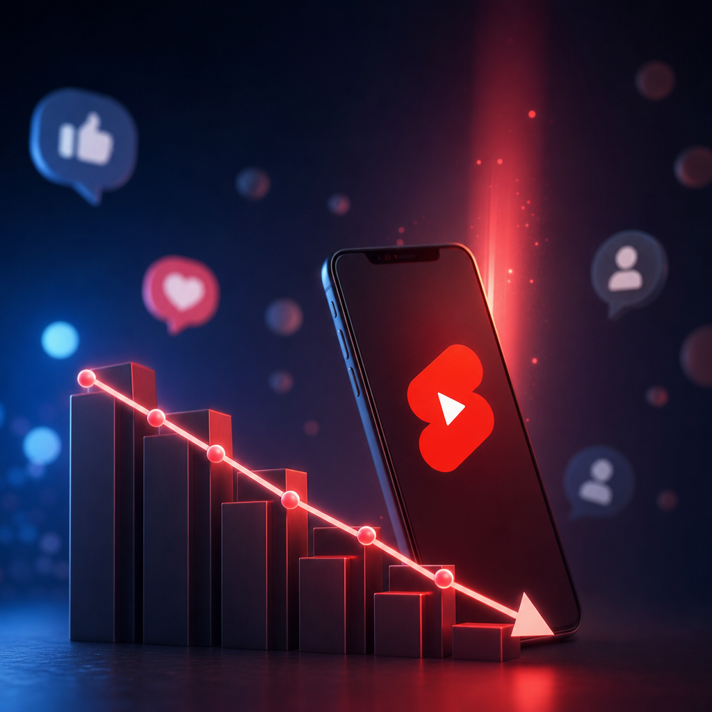 YouTube Shortsを見たあと登録されない動画の共通パターン|再生は取れるのに増えない原因を診断